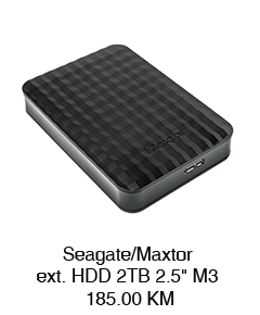 Seagate Maxtor ext HDD 2TB 2.5 M3 USB 3.0 Black